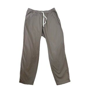 PACT  Womens Organic Twill Pant Size Large Brown Tan EUC